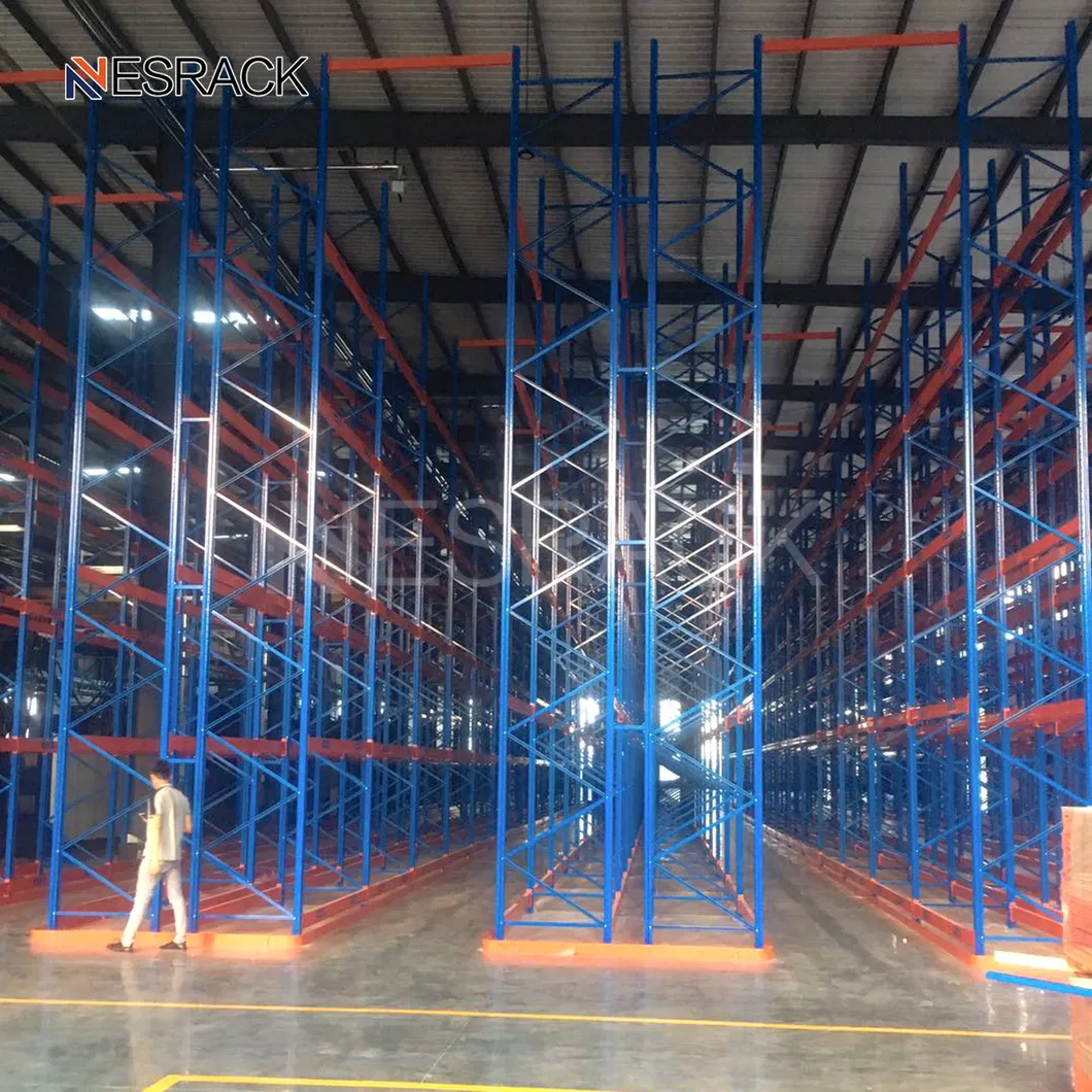 China Vna Pallet Rack Narrow Aisle Storage Boltless Rack System Customized Adjustable for Warehouse