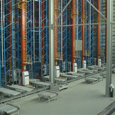 EBILTECH EBIL-ASRS Automated Storage Retrieval Systems (AS/RS) Rack CE Certified Corrosion-Resistant Steel Powder Coated High