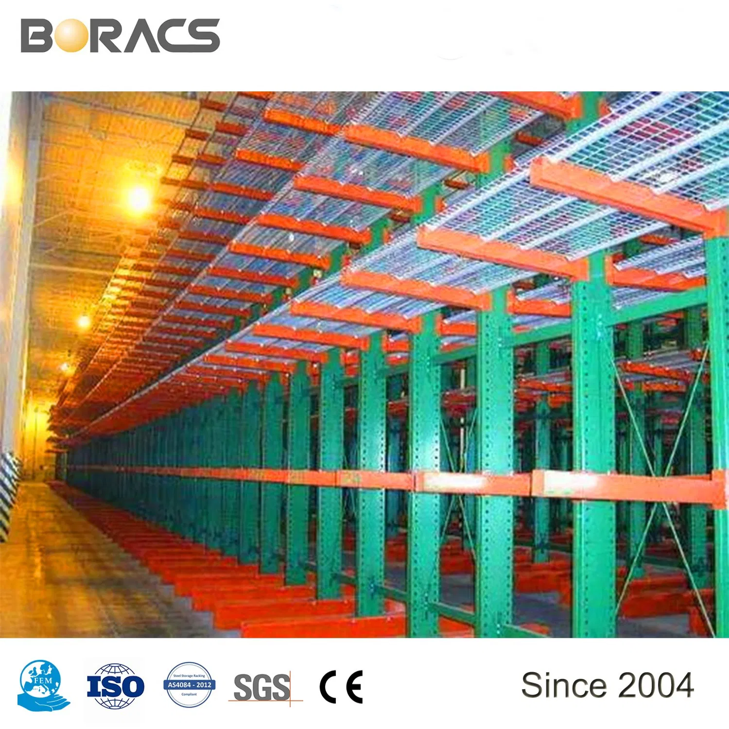 Outside Usage Hot Dipped Galvanized Cantilever Rack for Long Steel Pipe, Long Wooden Panel, Car