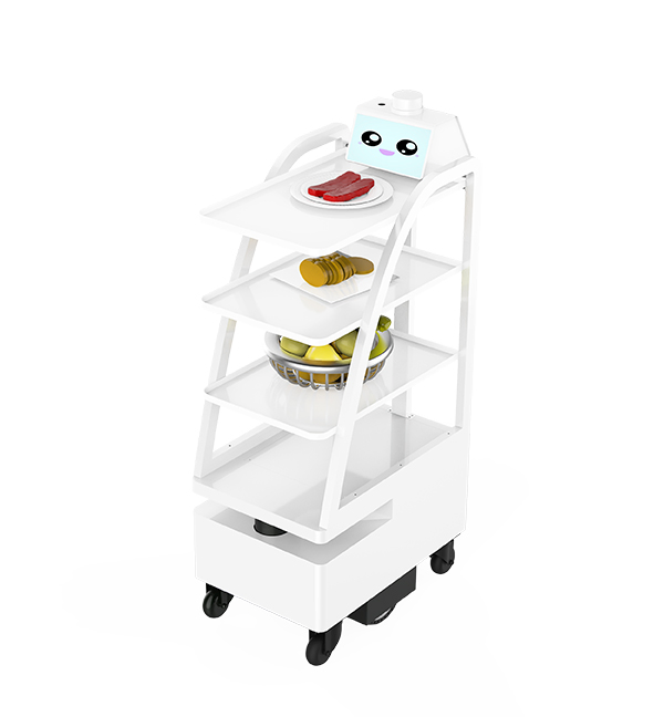 Commercial Food Delivery Robot Smart Navigation Restaurant Service Robot