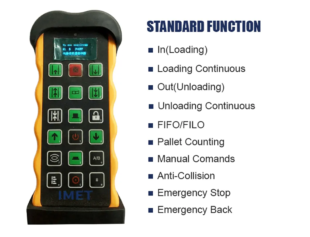 Radio Electric Shuttle Pallet Racking System Structure