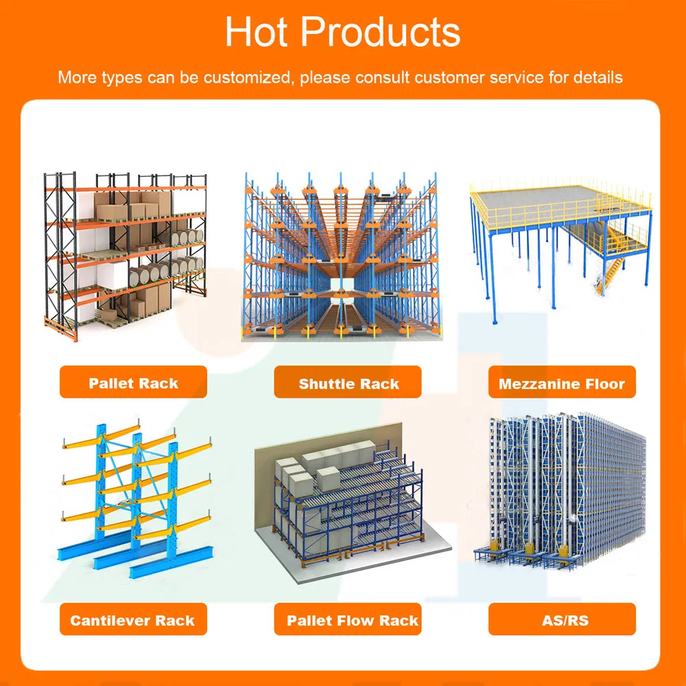 Cantilevered Racking Wholesale Good Quality Double Sided Stacking Racks Steel Shelf Heavy Duty Display Cantilever Warehouse Storage Rack
