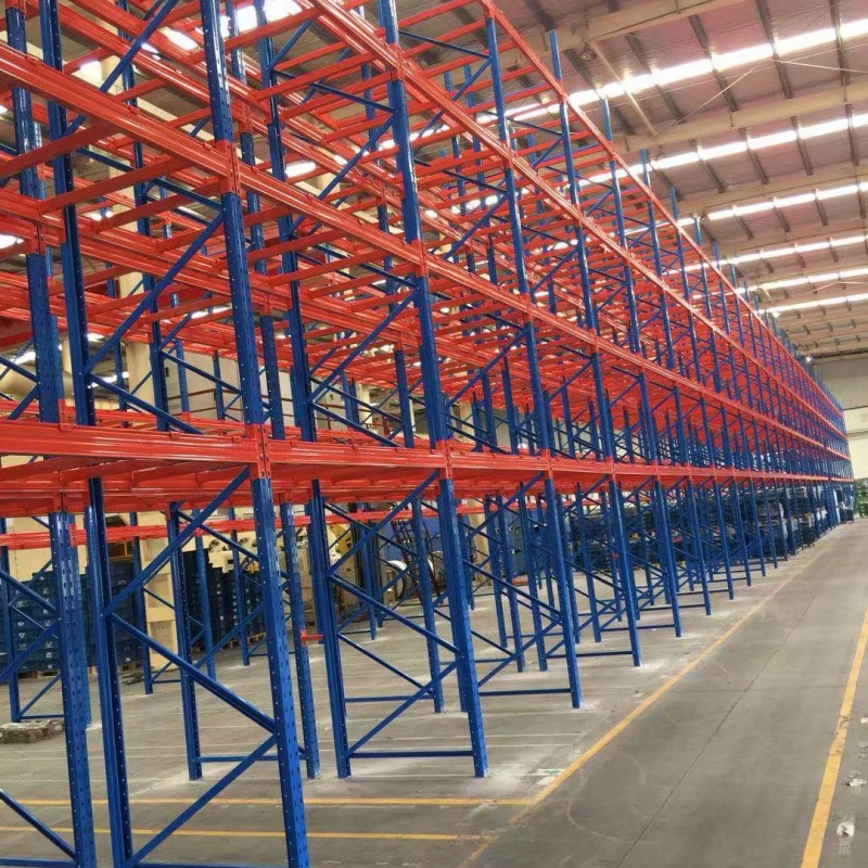 Warehouse Storage Heavy Duty Pallet Rack Custom Max High Loading 3000kg/Layer Us Teardrop Pallet Racking System