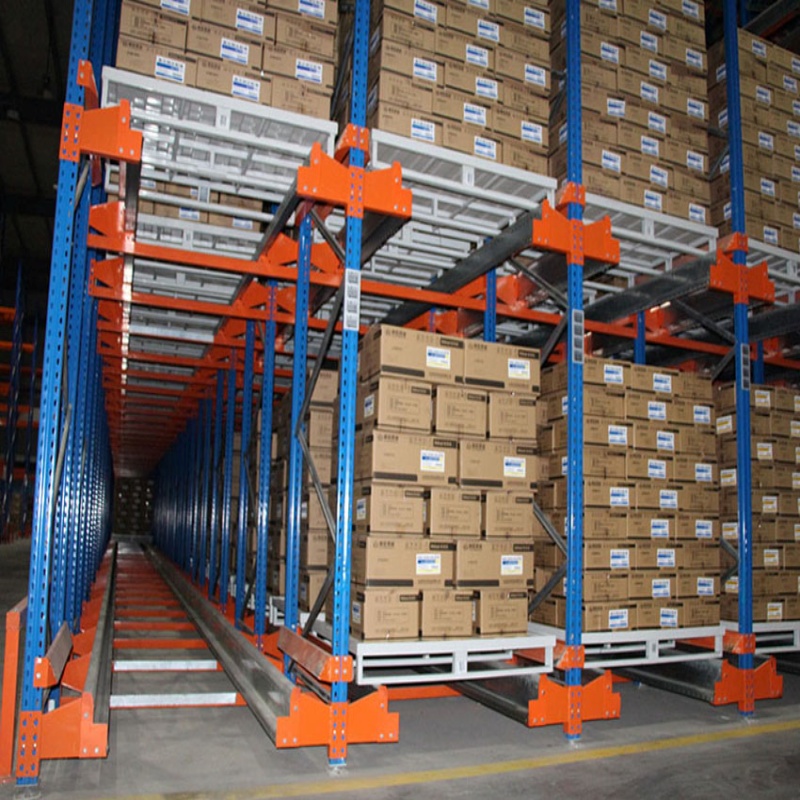 Siemens PLC Control Intelligent Heavy Duty High Density Radio Shuttle Automated Warehouse System 500-2000kg Load Capacity Steel