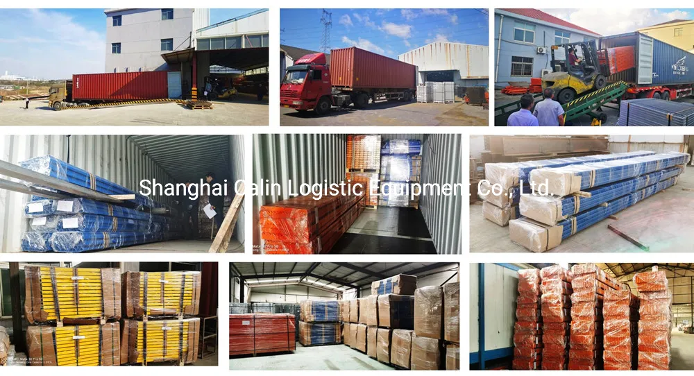 Customized Industrial Selective Heavy Duty Steel Pallet Rack System Packaging