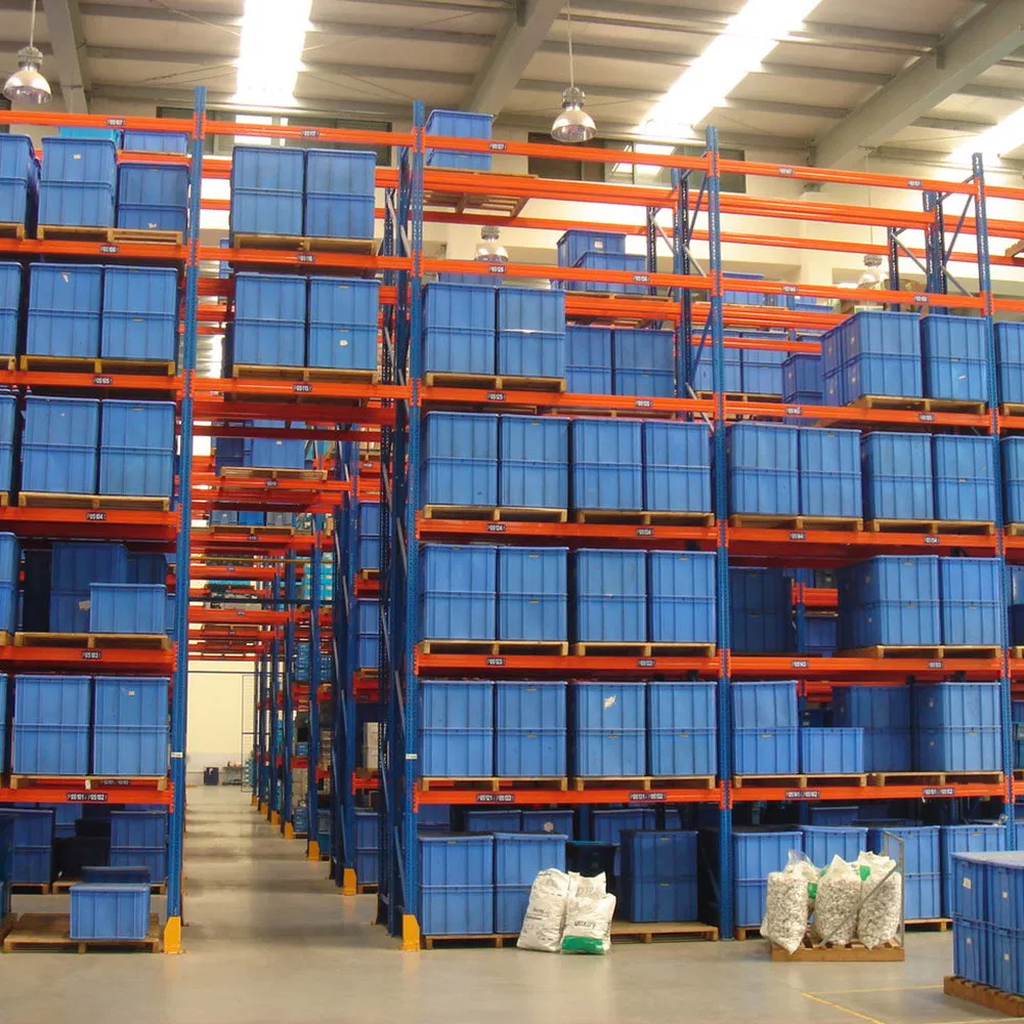 Warehouse Logistics Rack System - Professional Pallet Racking With High Density Storage Capability