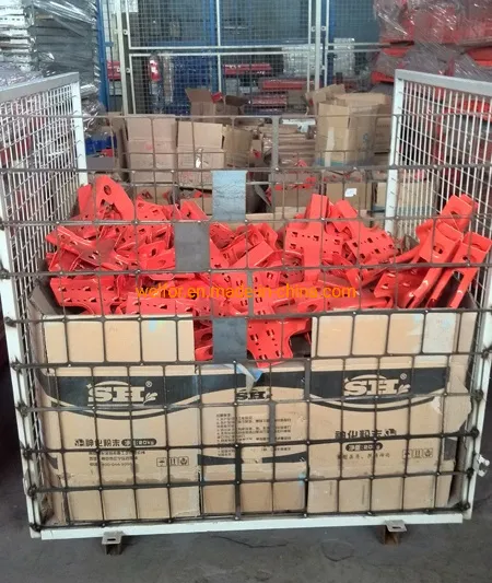 High Density Drive in Through Storage Pallet Racking System for Industrial Warehouse