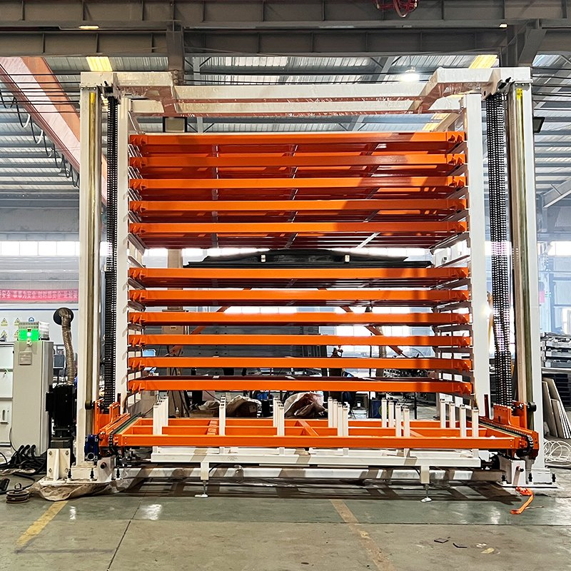 Robotic Automatic Sheet Metal Warehouse High Density Smart Storage System