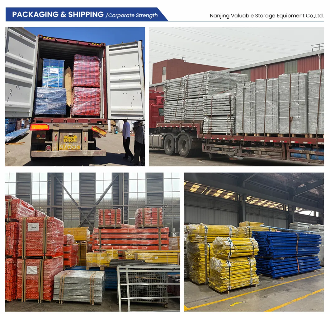 Stacker Crane and Conveyor Line Integrated Into Pallet Racking System