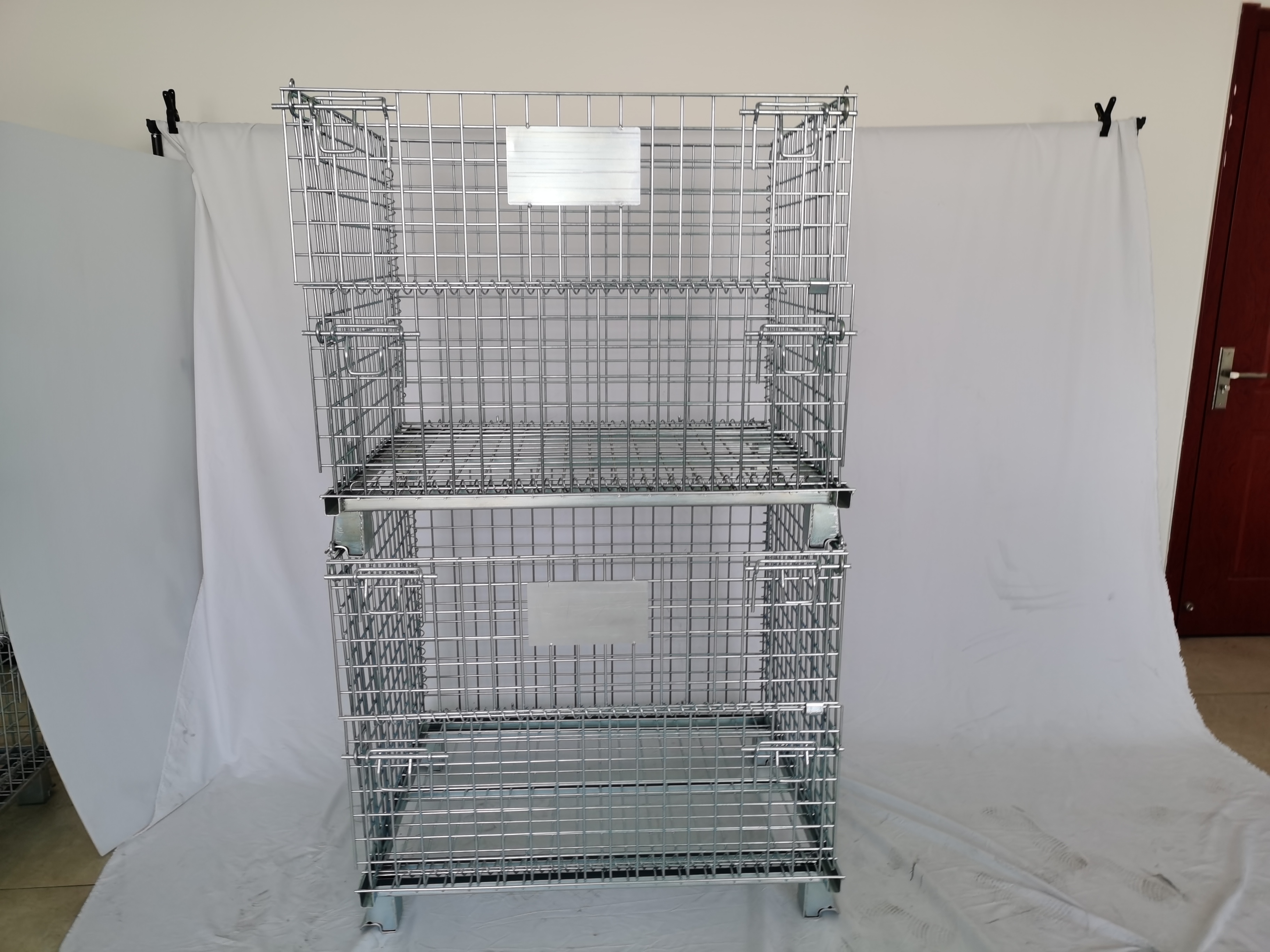 Collapsed Metal Cage