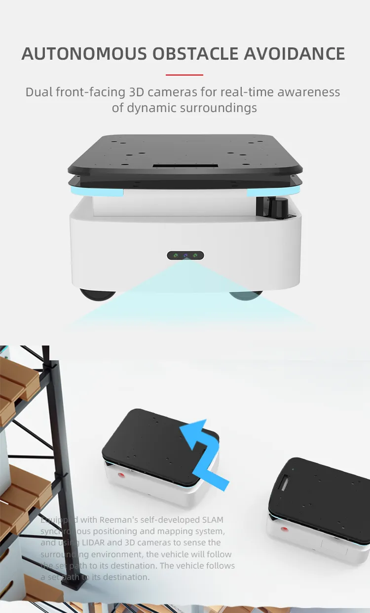 300kg Laser Slam Mobile Robot Base Auto Navigation Accurate Localization Obstacle Avoidance Complete Charging Station Open Sdk APP Source Factory