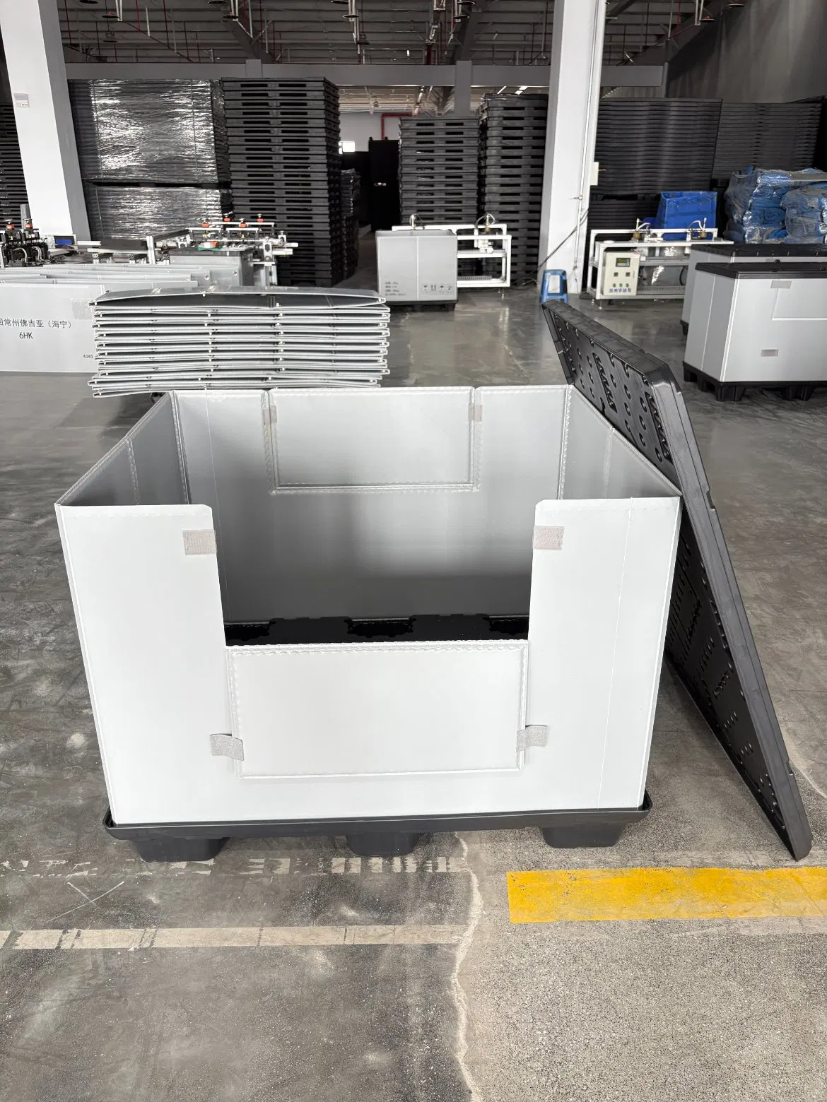 Reinforced Edge Pallet Collar Box Anti-Collision for Heavy Cargo Transit