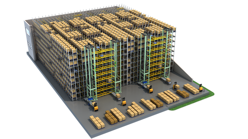 Four-way Shuttle System Solution