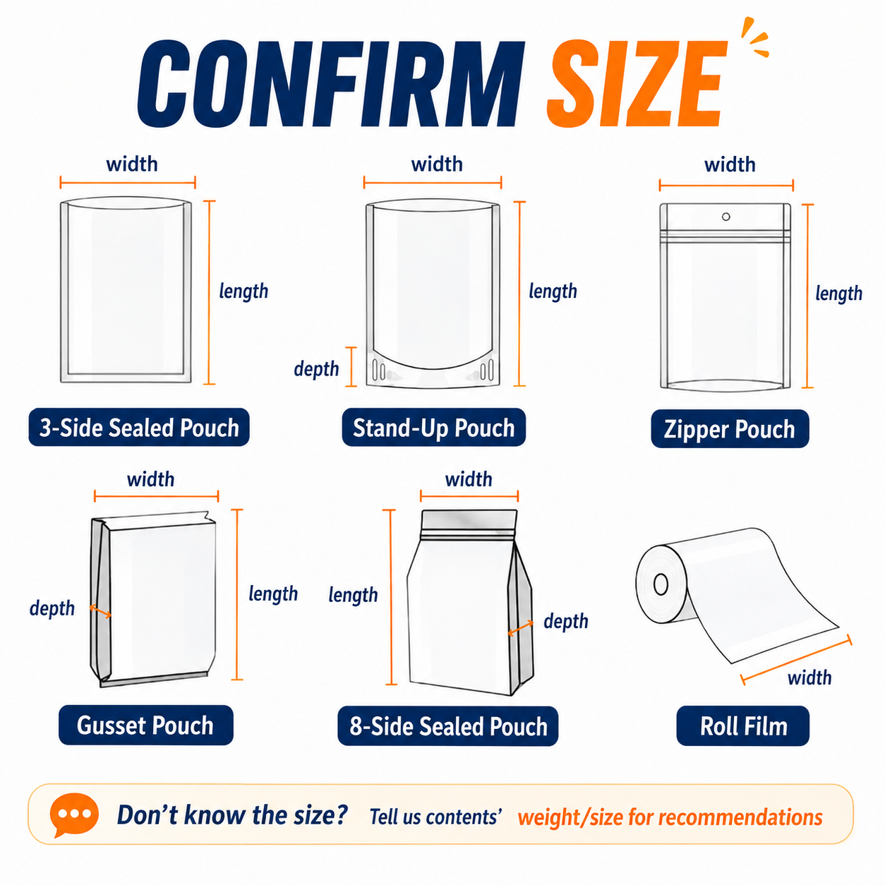 In Stock Wholesale Clear Plastic Bag Storage Plastic Packaging Bag Sub Packing Ready Ship Full Cartons