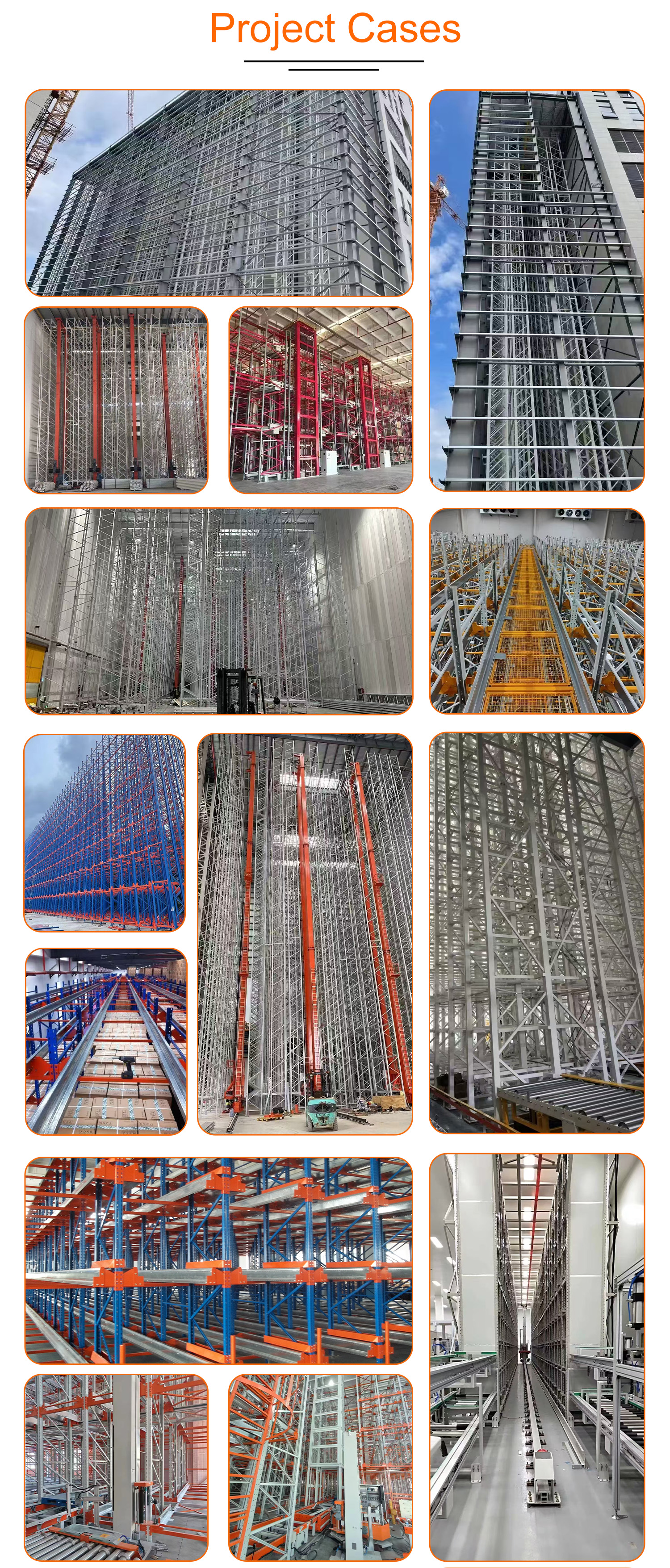 Automated Storage and Retrieval System Fully Automatic Warehouse System
