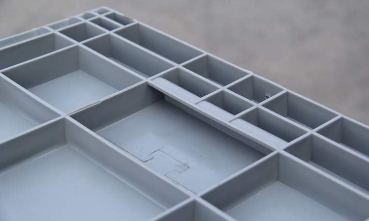 High-quality Heavy Duty Turnover Box Storage Crates Nestable Plastic Moving Boxes Stackable Tote Bin