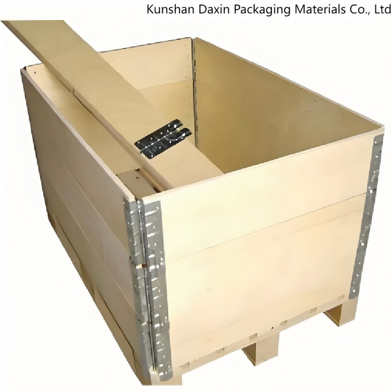 Reinforced Steel Pallet Collar Box for Export Packaging ISO Certified