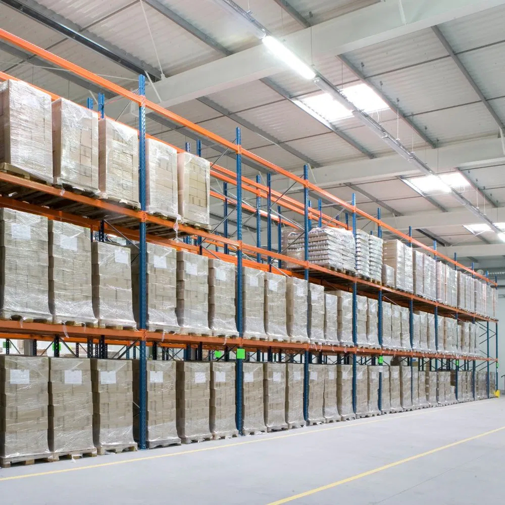 Warehouse Logistics Rack System - Professional Pallet Racking With High Density Storage Capability