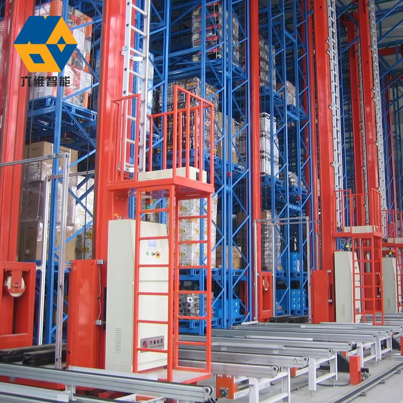 Hot Steel Rack Durable Storage Pallet Q235B Warehouse Metal Racking Automated Retrieval System Asrs