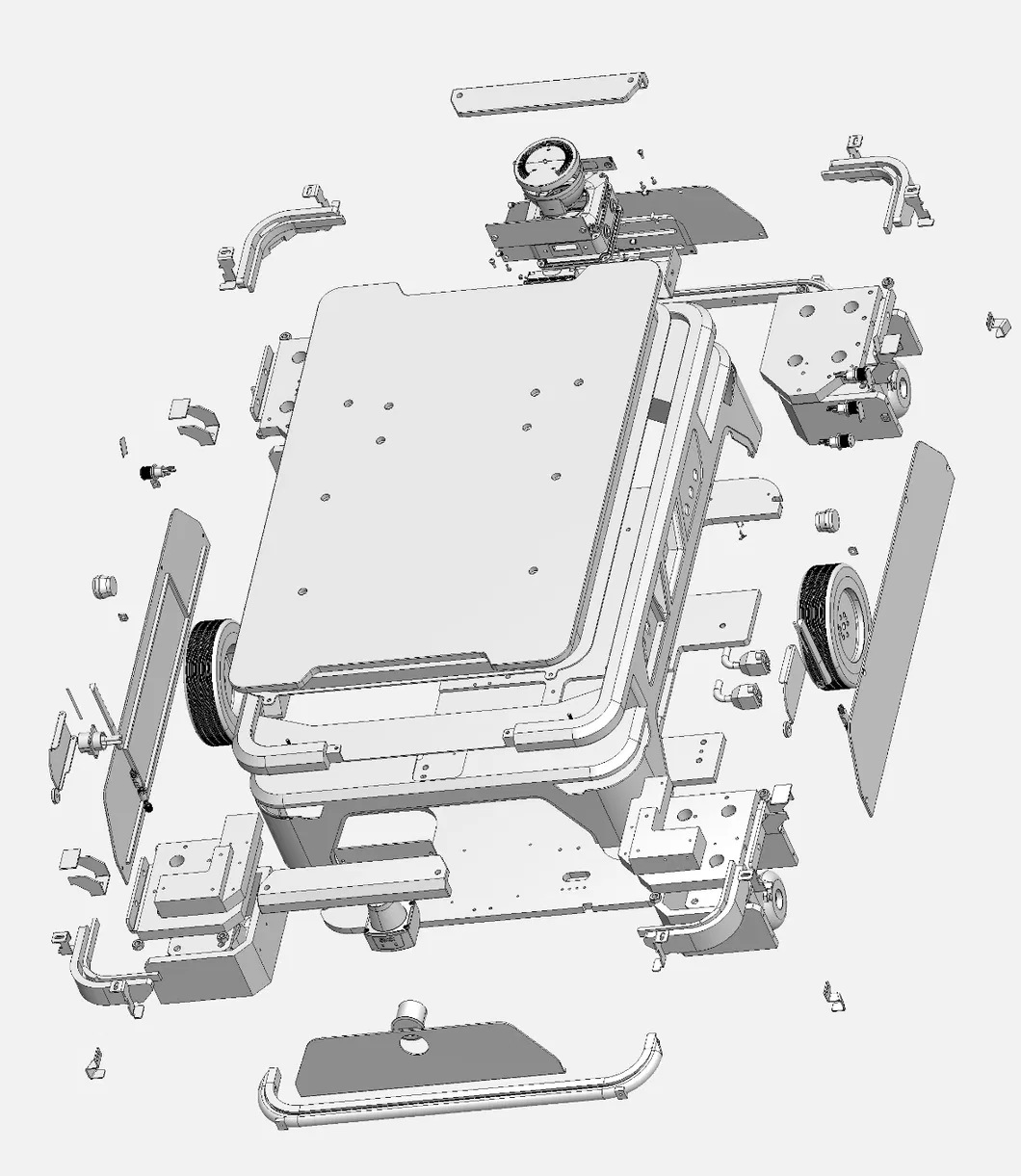 Mobile Robot (Load Capacity 600Kg) - View 1