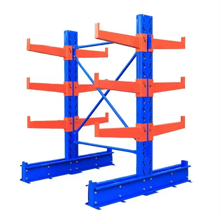 Warehouse Customized Steel Heavy Duty Cantilever Storage Racking for Tube Pipe