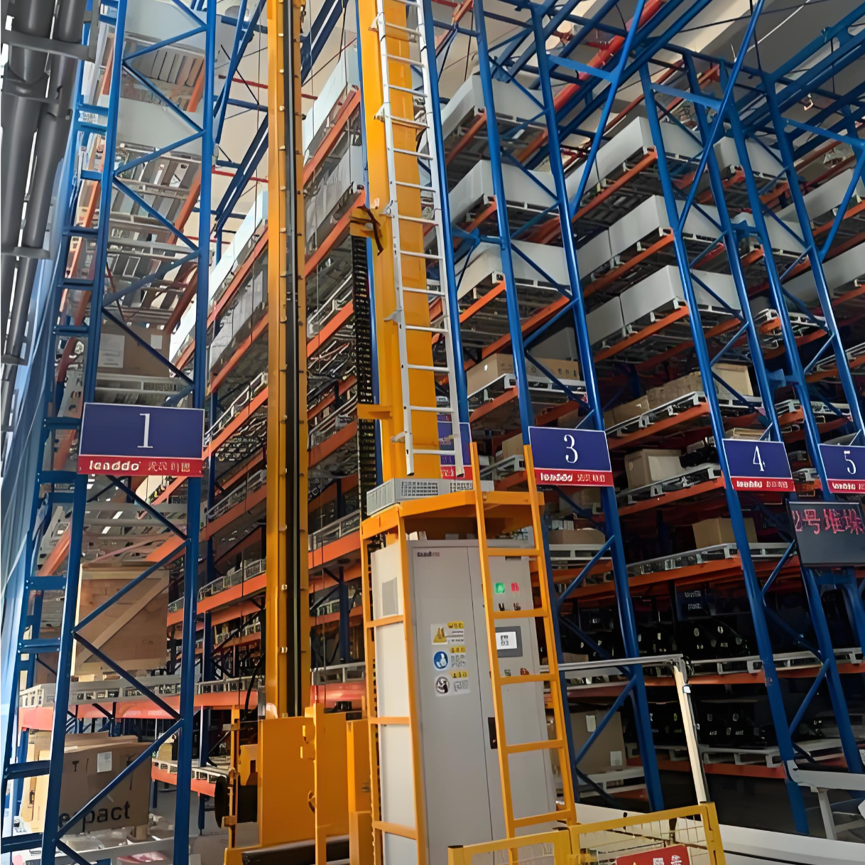 ERP-Integrated Warehouse Control System (WCS)