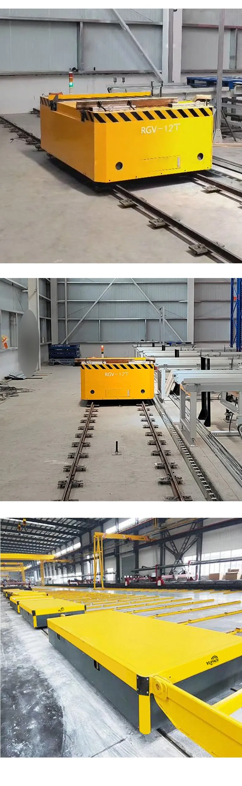 Automatic Transport Robot Platform Transfer Cart Vehicle Heavy Load Automated Guided Rail Agv