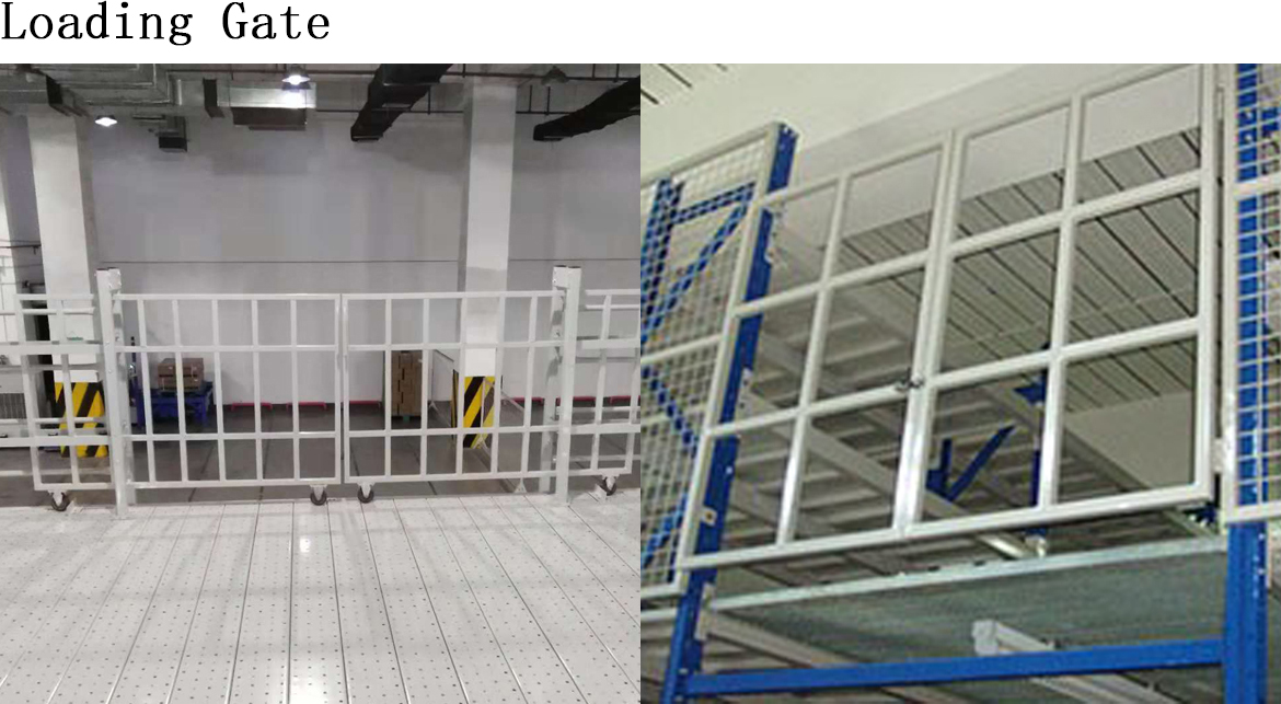 Mezzanine rack detail 4