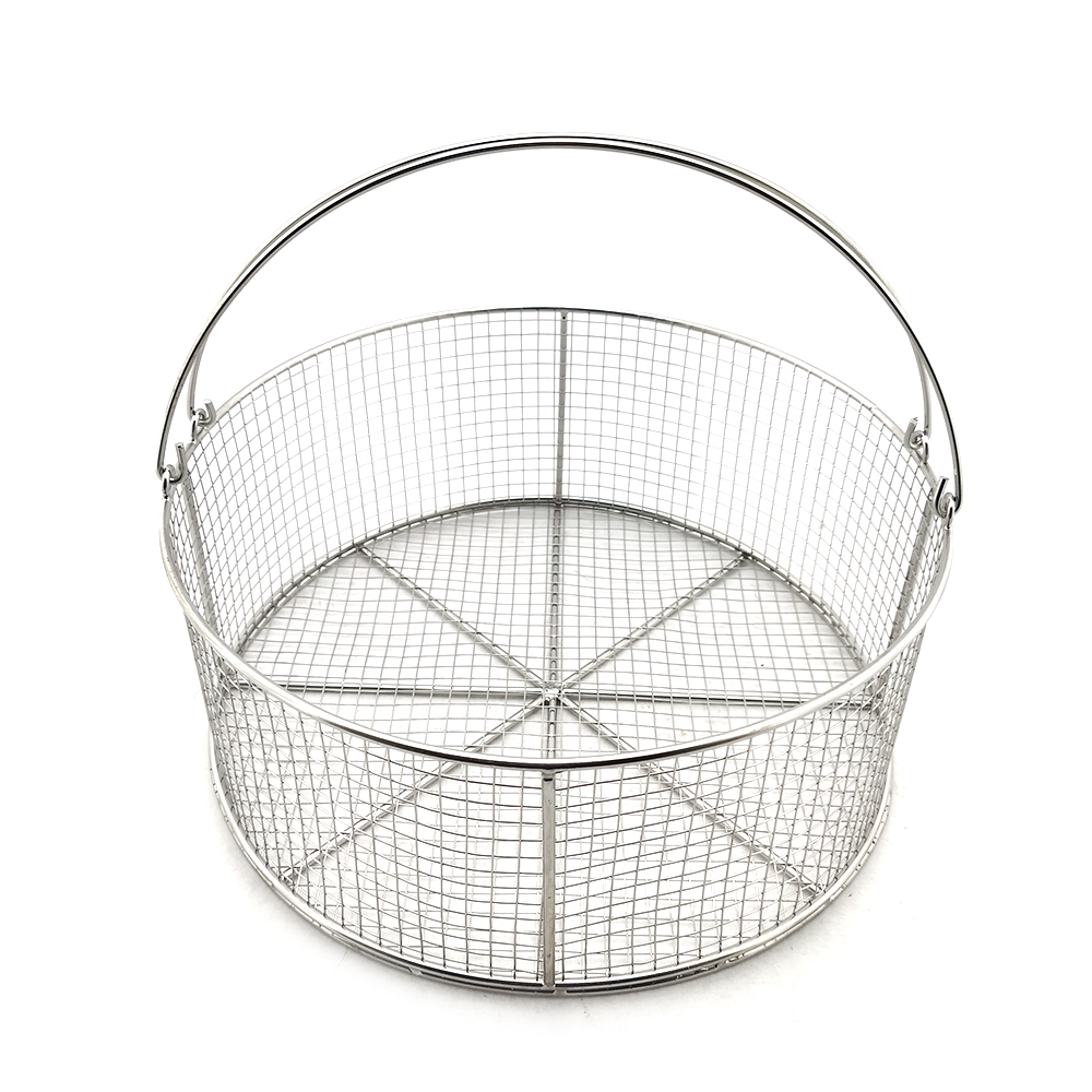 Factory Modern Multifunction Stainless Steel 304 316 Woven Wire Mesh Baskets for Storage