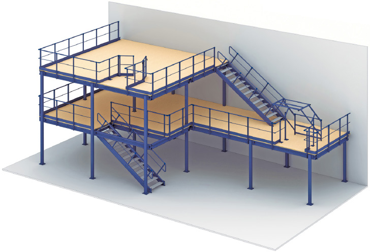 Mezzanine Rack Showcase 2