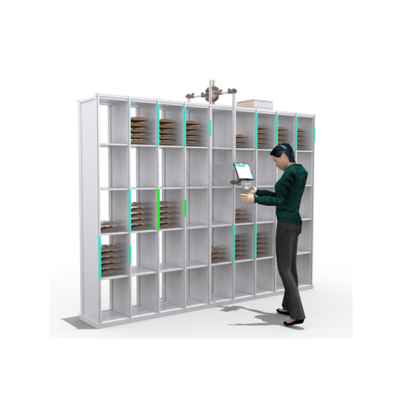 High-Performance Wms Batch Picking Ptl Pick to Light Sorting System