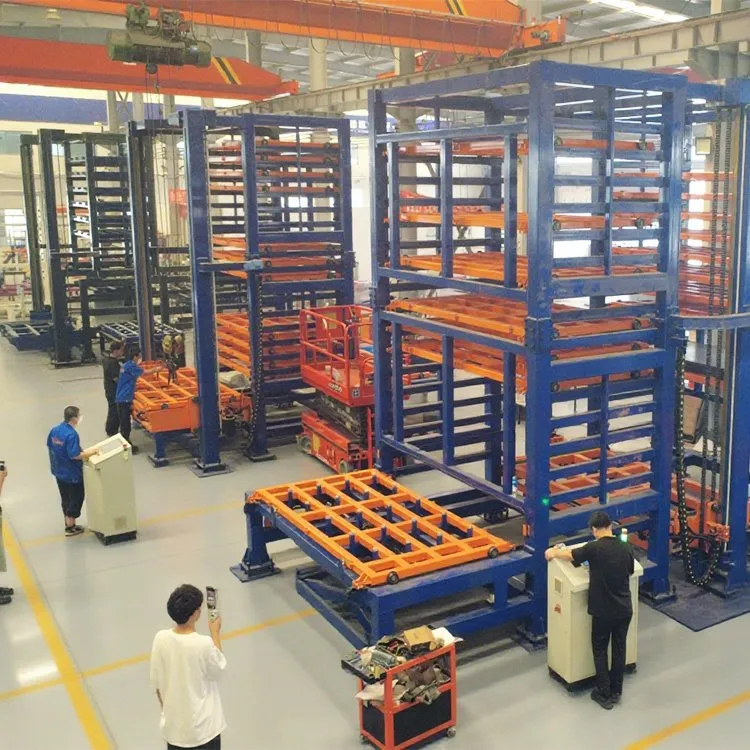 Robotic Automatic Sheet Metal Warehouse High Density Smart Storage System