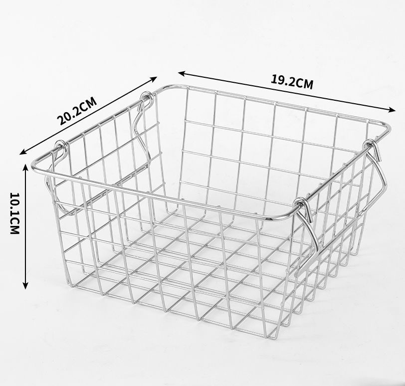 Wire Mesh Storage Basket View 1