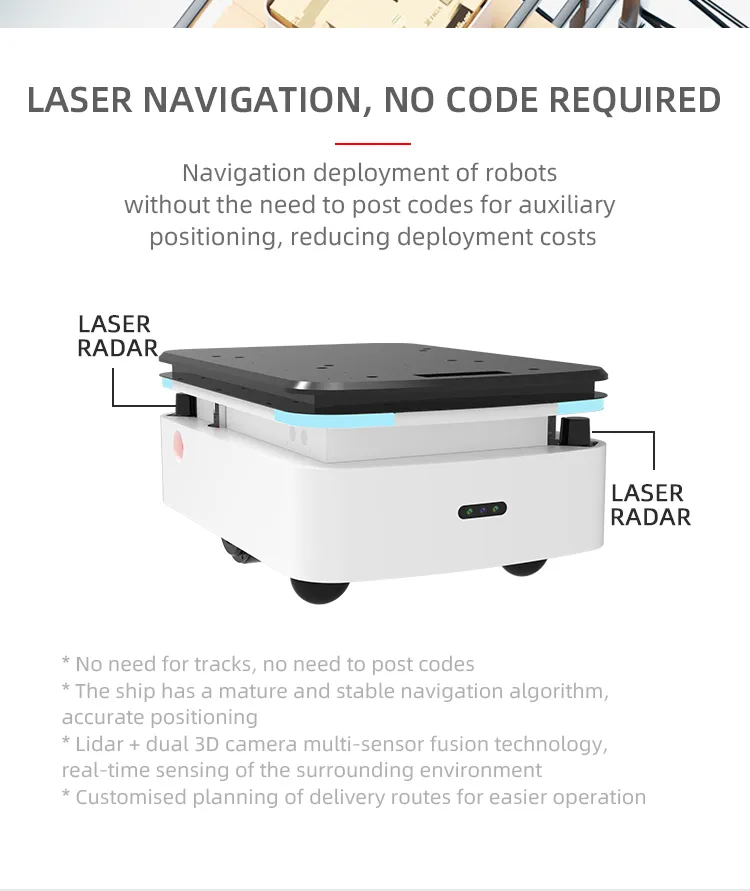 300kg Laser Slam Mobile Robot Base Auto Navigation Accurate Localization Obstacle Avoidance Complete Charging Station Open Sdk APP Source Factory