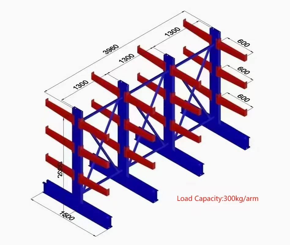 Cantilever Rack Diagram 2