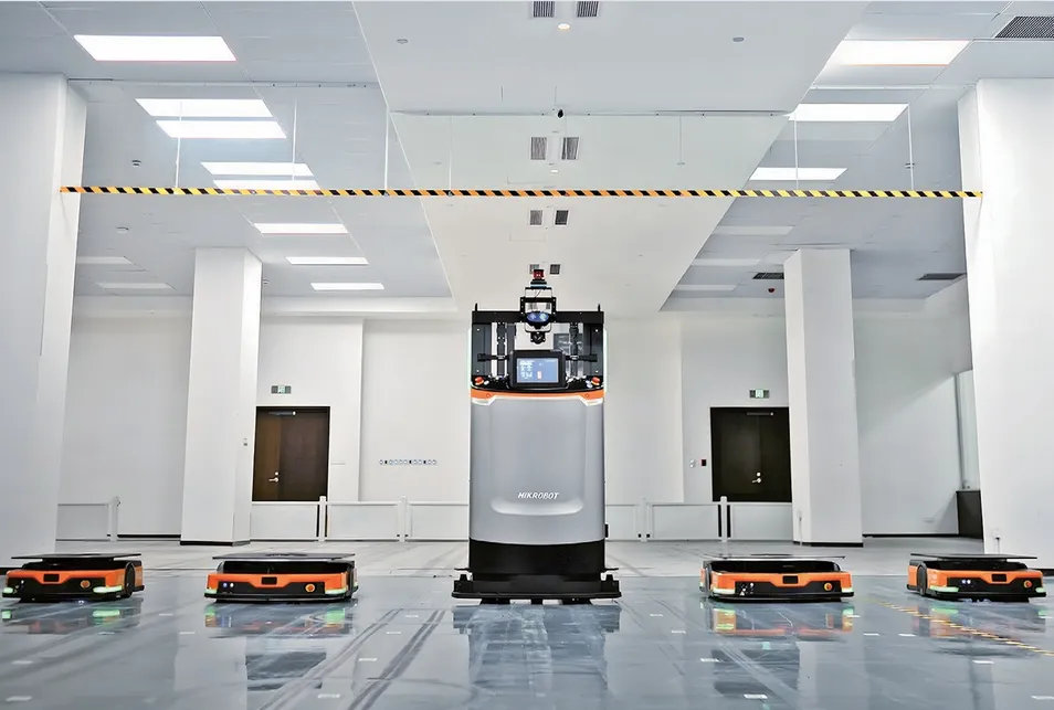 Heavy Load Backpack Mobile Agv Robot for Automotive Industry