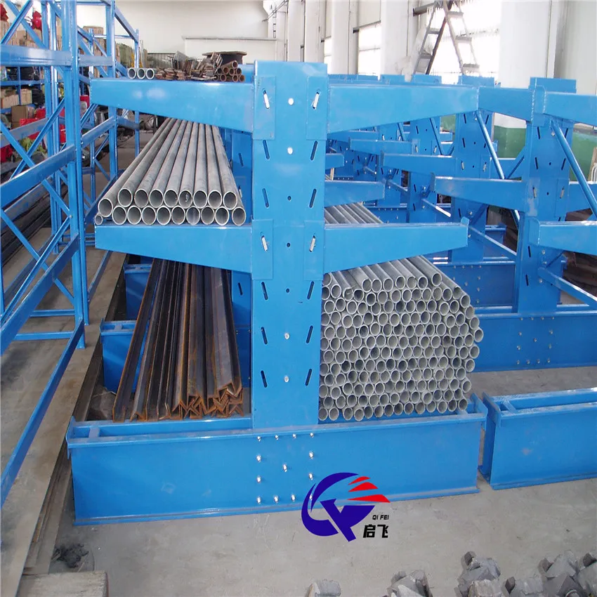 Warehouse Customized Steel Heavy Duty Cantilever Storage Racking for Tube Pipe