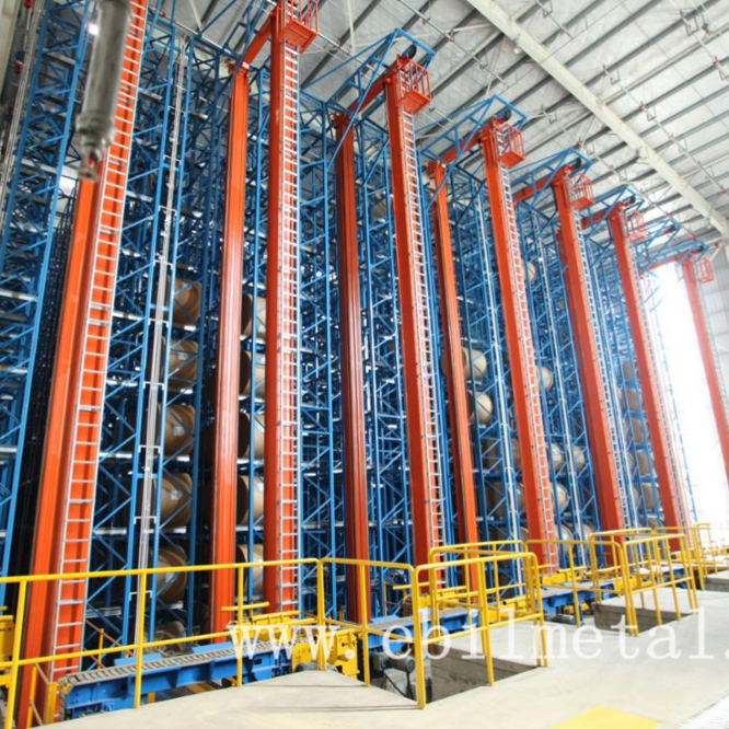 EBILTECH EBIL-ASRS Automated Storage Retrieval Systems (AS/RS) Rack CE Certified Corrosion-Resistant Steel Powder Coated High