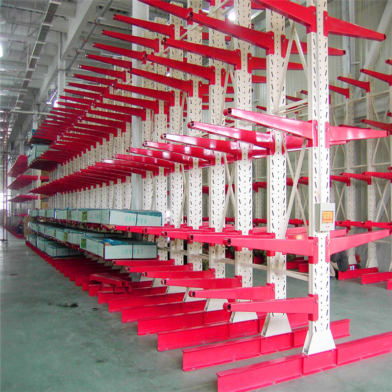Cantilever Pallet Racks-Heavy-Duty Steel Storage System for Efficient Warehouse Storage