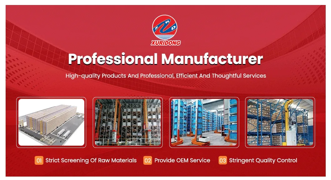 Stainless Steel Pallet Racking Automatic Warehouse Storage System with Stacking Cranes