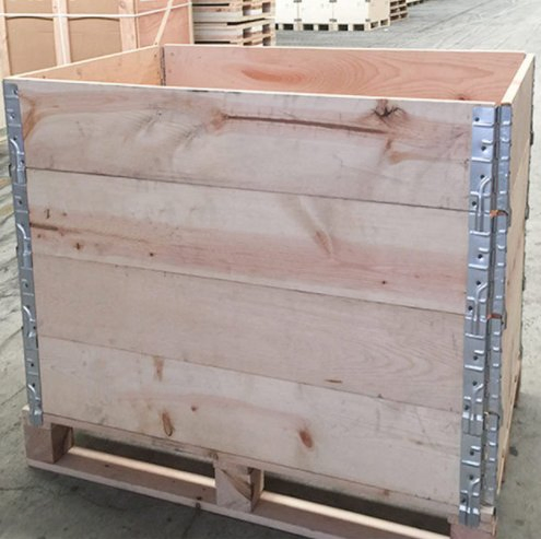 Made in China Wooden Collar Surrounding Hoarding Pallet Strong and Durable Pallet Hinge Wooden Box