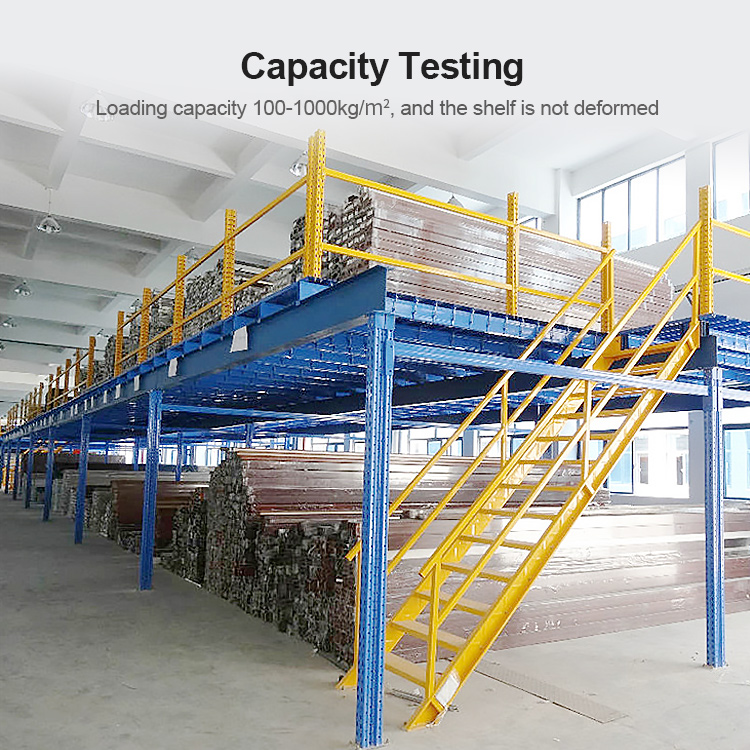 Customized Racking System Warehouse Storage Rack Second Floor Platform Heavy Duty Mezzanine Floor Steel Mezzanine