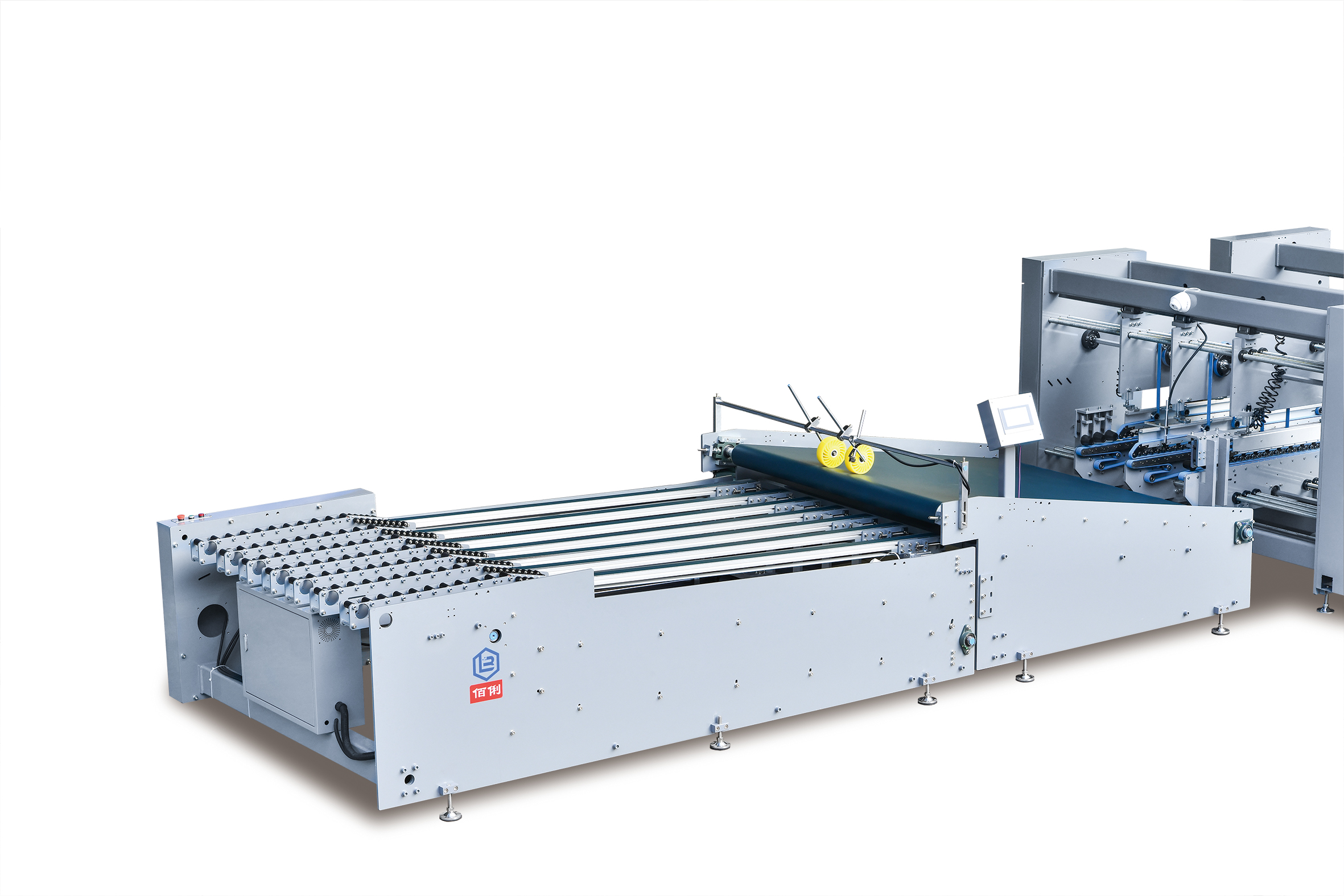 High Speed High Precision Smart Automatic Corrugated Box Counter DS1650/2000/2400 Full Automatic Cold Glue Chemical Applications