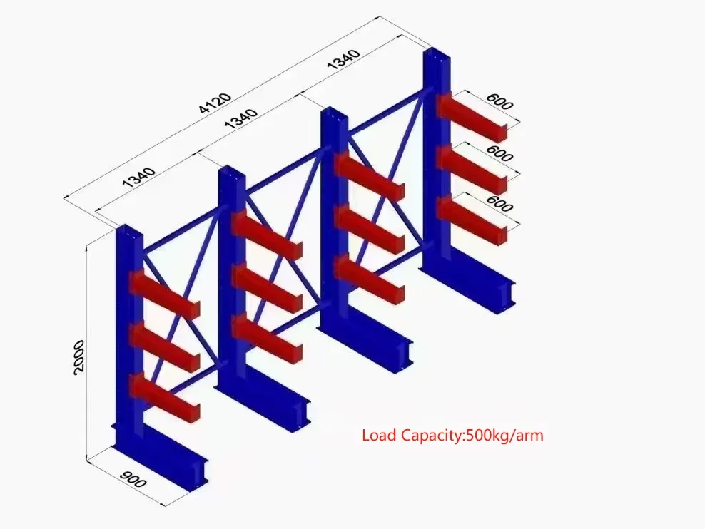 Cantilever Rack Diagram 3