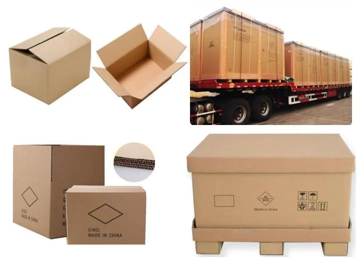 High Strength Pallet Collar Box for Export Packaging ISO Certified