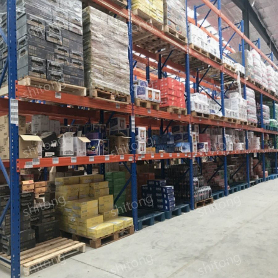 Warehouse Pallet Rack System with Cutom Bearing Capabilities