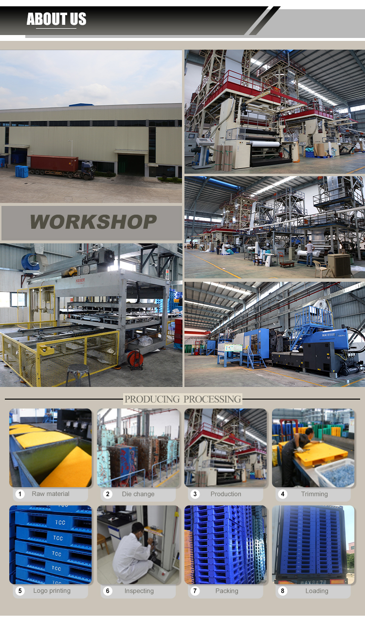Stackable Nestable Plastic Tote Bin HDPE PP
