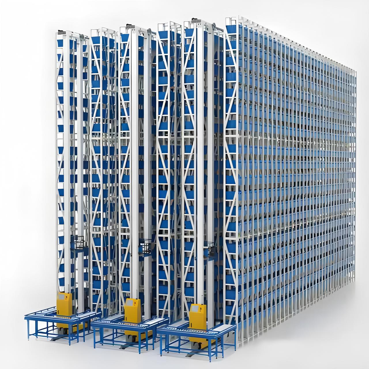 Intelligent AS/RS System Stacker Crane Automated Warehouse Storage and Retrieval smart warehousing rack system
