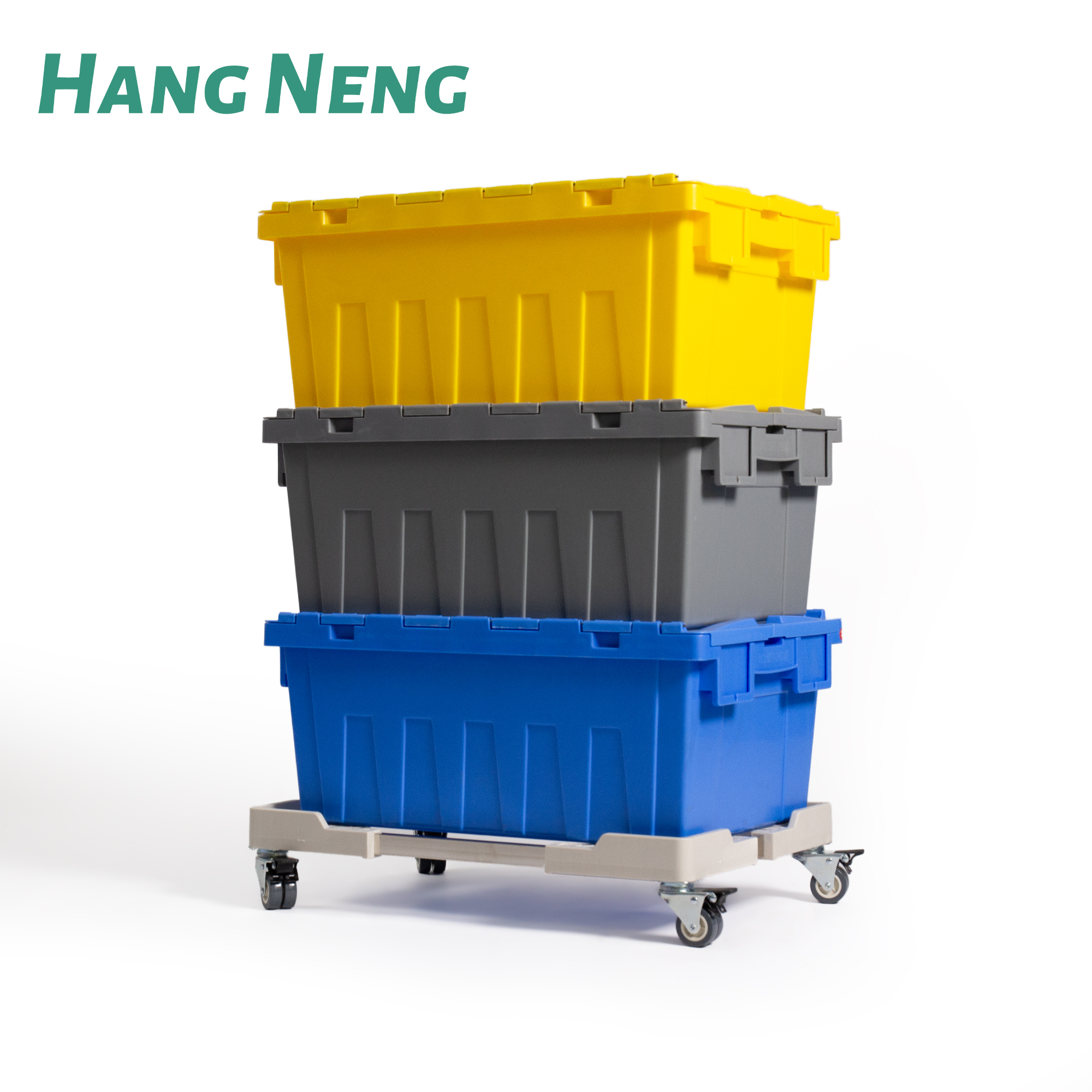 Wholesale Heavy-Duty Plastic Tool Tote Box Organizers Stackable and Recyclable Not Easily Worn Out for Distribution Storage