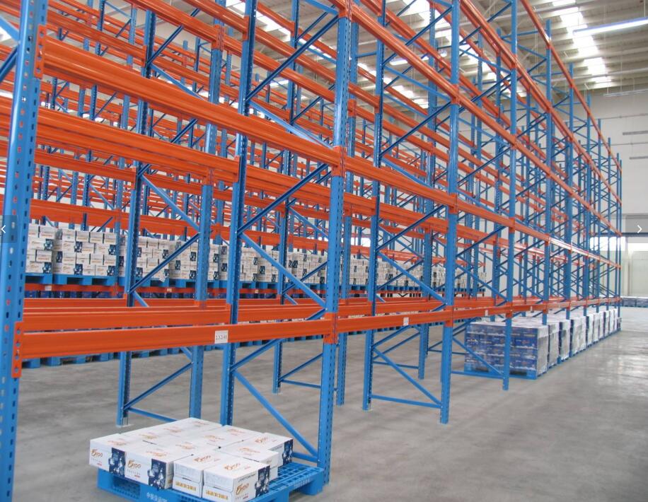 Warehouse Heavy Duty Automatic Radio Shuttle Pallet Rack Fully Intelligent Four Way Shuttle ASRS with WCS WMS